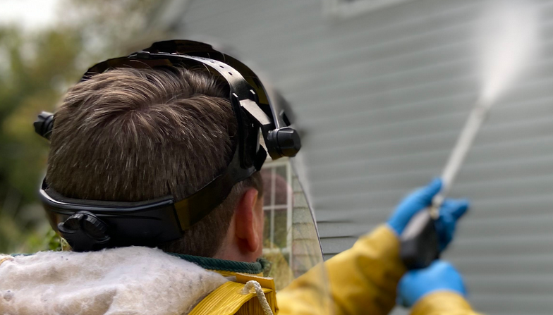pressure washing